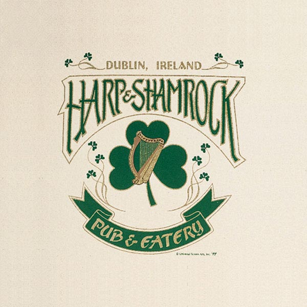 Product image for Harp & Shamrock Pub & Eatery - Dublin, Ireland T-Shirt or Sweatshirt