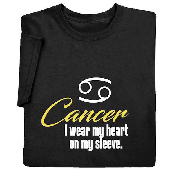 Product image for Horoscope T-Shirt or Sweatshirt - Cancer