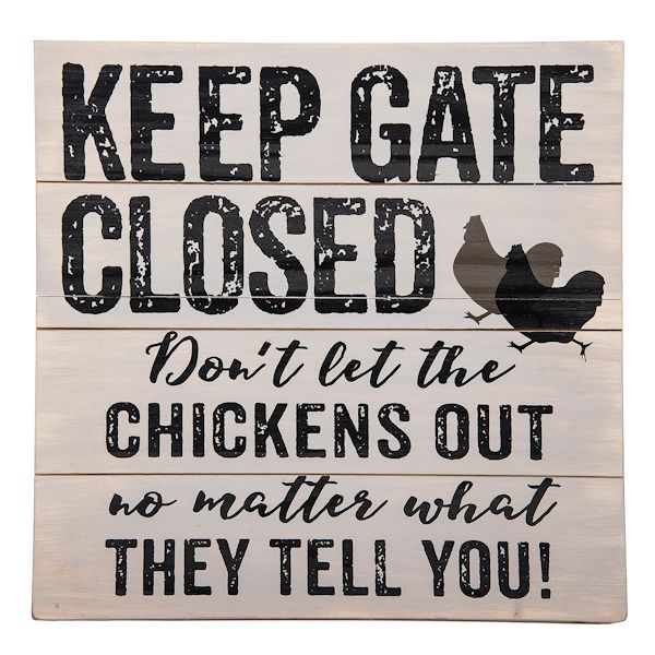 Product image for Keep Gate Closed Sign