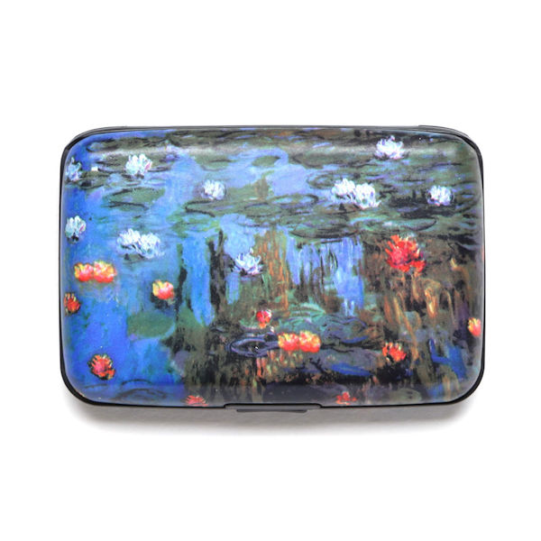 Product image for Fine Art Identity Protection RFID Wallet - Monet Water Lilies 2