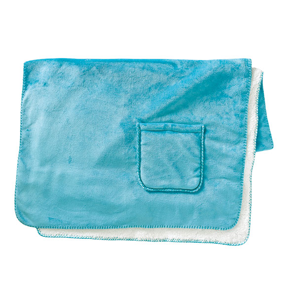 Product image for Wearable Fleece Throw - Teal