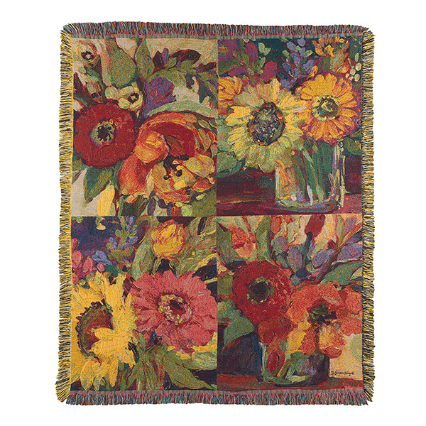 Product image for Floral Tapestry Throw