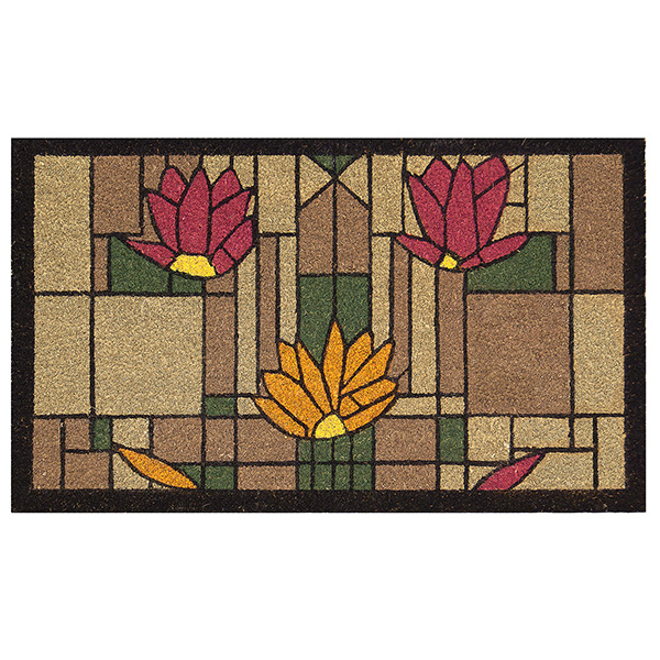 Product image for Frank Lloyd Wright® Waterlilies Doormat