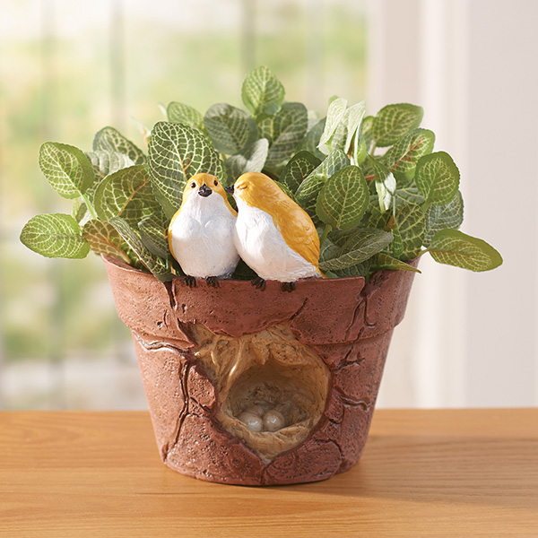 Product image for Nesting Birds Planter