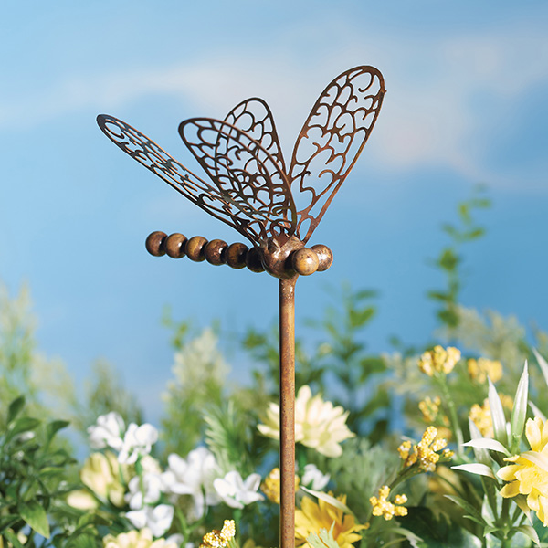 Product image for Dragonfly Garden Stakes - Set of 2