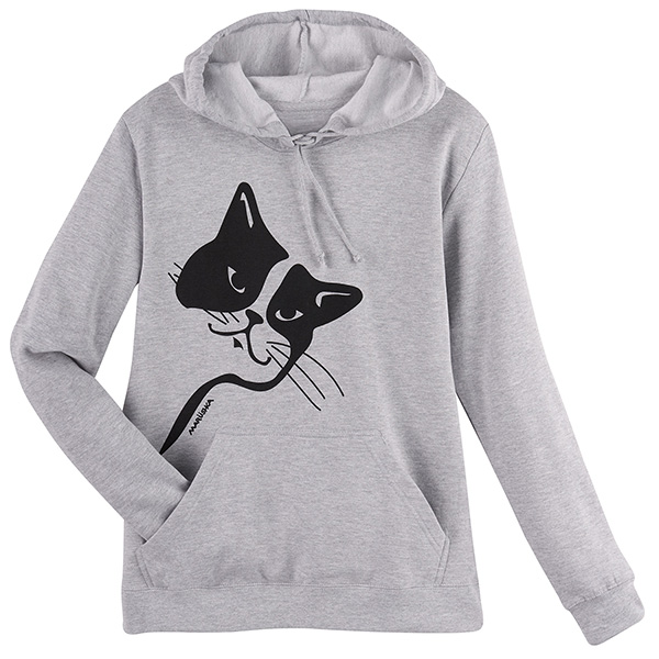 Product image for Sneaky Cat Hooded Sweatshirt