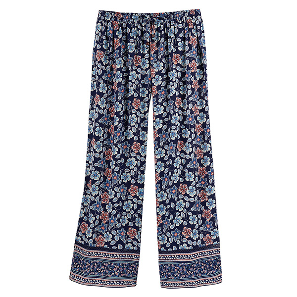 Product image for Floral Lounge Pants - Forget Me Not