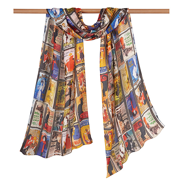 Product image for Vintage French Poster Scarf