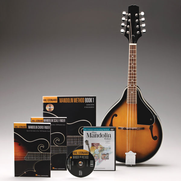 Product image for Hal Leonard Mandolin Instruction Kit with CD & DVD