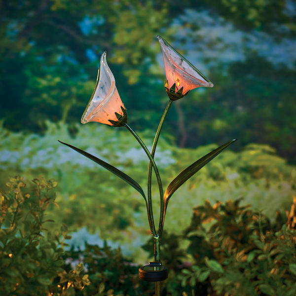 Product image for Solar Calla Lily Garden Stake