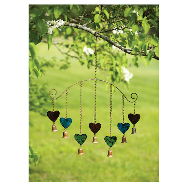 Product image for Hearts Wind Chime