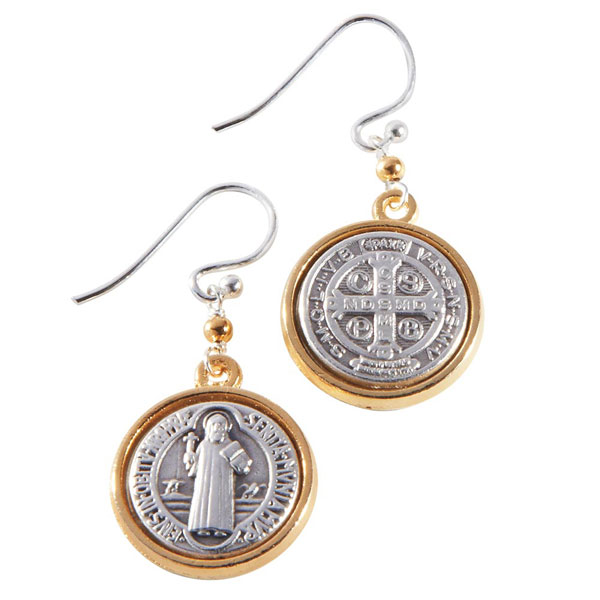 Product image for Benedictine Blessing Earrings