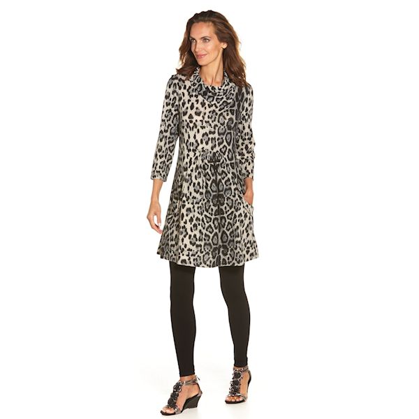 Product image for Nimbus Leopard Brushed Knit Dress