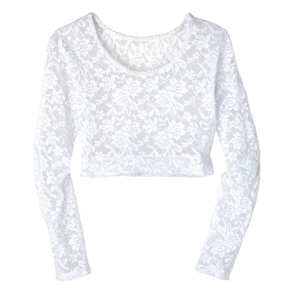 Product image for Lacey Long Sleeve Layering Top