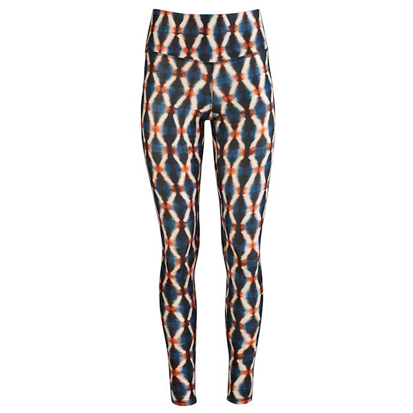 Product image for Womens Colorful Print High-Waisted Leggings - Plus Sizes Available