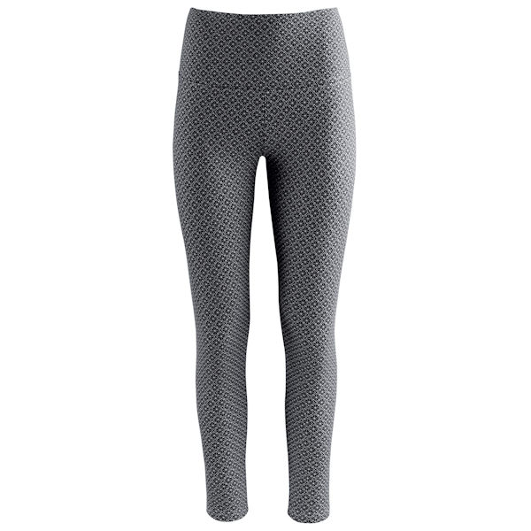 Product image for Tummy Control Diamond Print Weekend Leggings