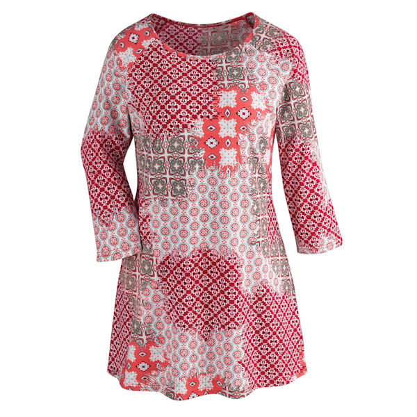 Product image for Candied Apple Abstract Tunic