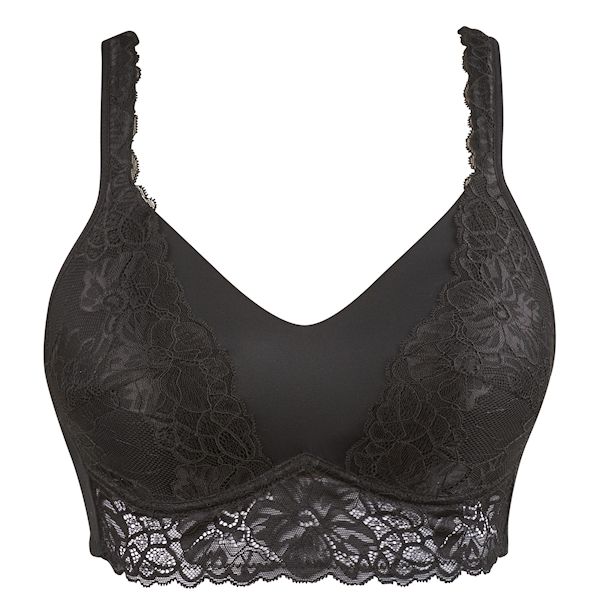 Product image for Lace Overlay Molded Cup Bra