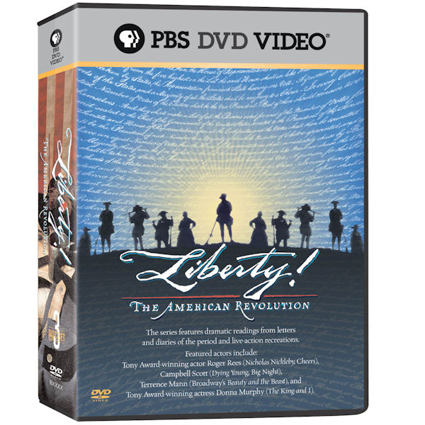 Product image for Liberty! The American Revolution DVD 3PK