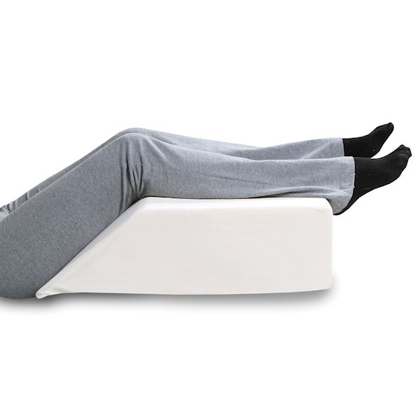 Support Plus Elevated Leg Wedge Pillow - Memory Foam Cushion & Cover - 17'  Wide