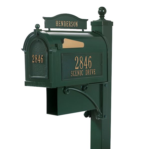 Product image for Whitehall Ultimate Capitol Mailbox and Post Package