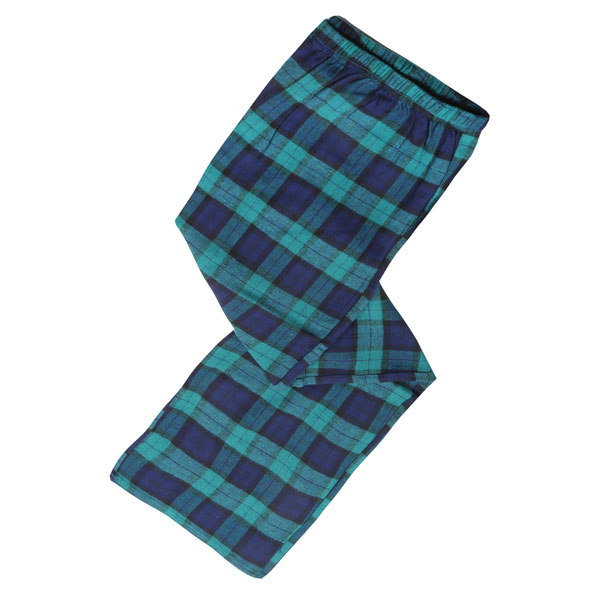 Product image for Metropolitan Women's Flannel Pajama Set - Plus Size Long Sleeve PJ Top, Bottom