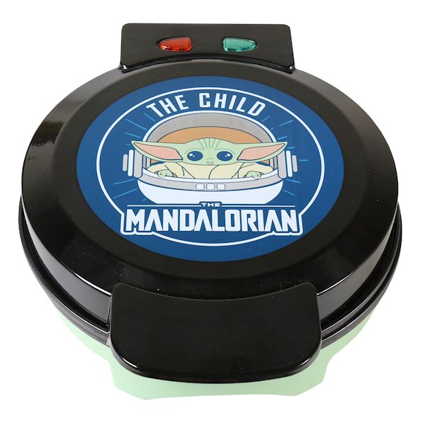 Simple Waffle Recipe  Mandalorian Baby Yoda Waffle Maker 