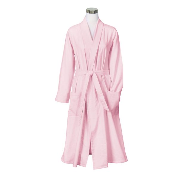 Product image for Metropolitan Womens Plaid Flannel Robe - Lightweight Shawl Collar Bathrobe