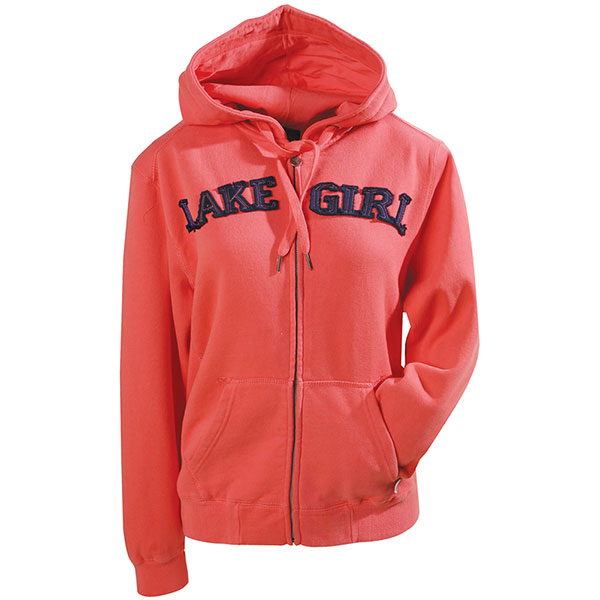 Download Lake Girl Hooded Sweatshirt for Women with Zip Front in ...