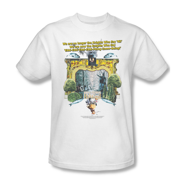Monty Python And The Holy Grail Knights Who Say Ni T-Shirt at Wireless ...
