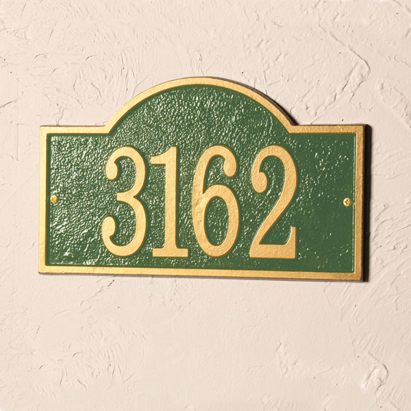 Product image for Personalized Arch House Number Plaque