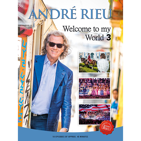 Product image for André Rieu: Welcome to My World 3 DVD