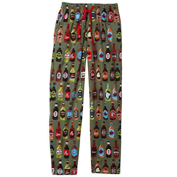 Product image for Beer Bottles and Fishing Lures Pajama Pants