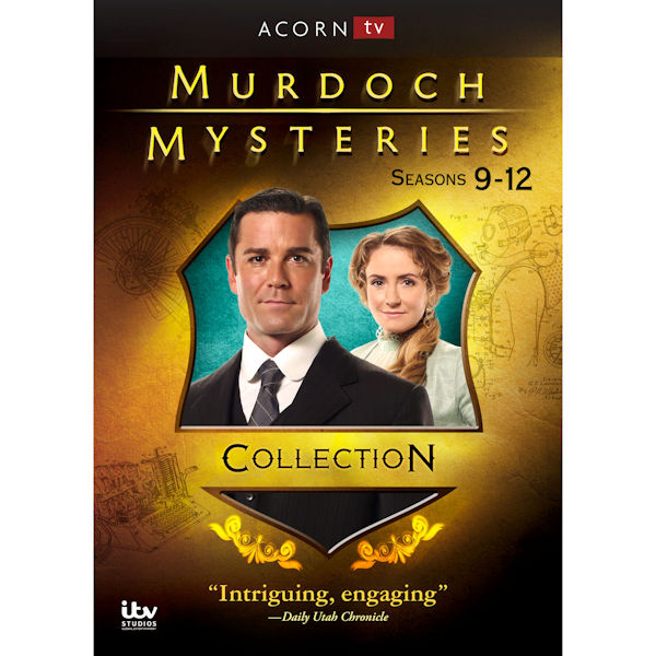 Product image for Murdoch Mysteries Seasons 9-12 DVD & Blu-ray
