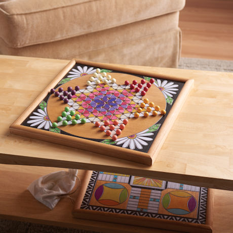 Decorative Chinese Checkers Game Board