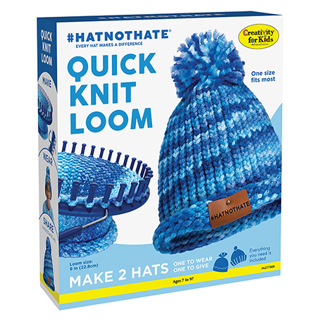 Hat Not Hate Quick Knit Loom Kit