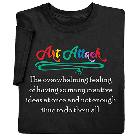 Art Attack Shirts