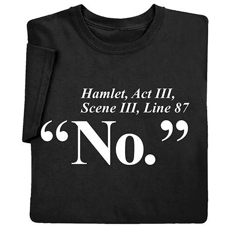 Hamlet Act J III Shirts
