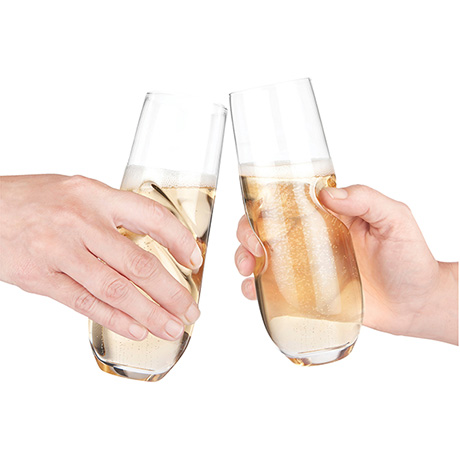 Final Touch® Sparkling Wine Glasses - Set of 2