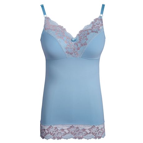 Lace Allure Smoothing Cami Top - Removable Pads