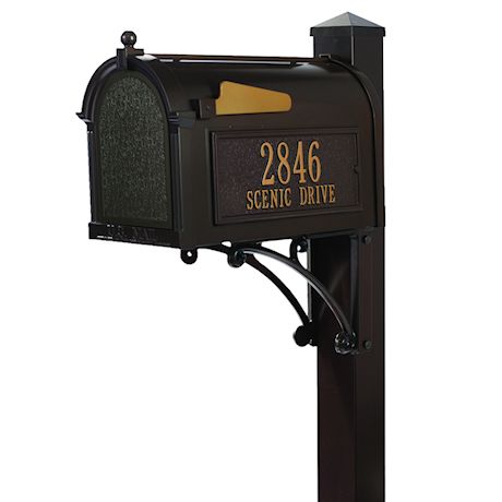 Whitehall Superior Mailbox and Post Package