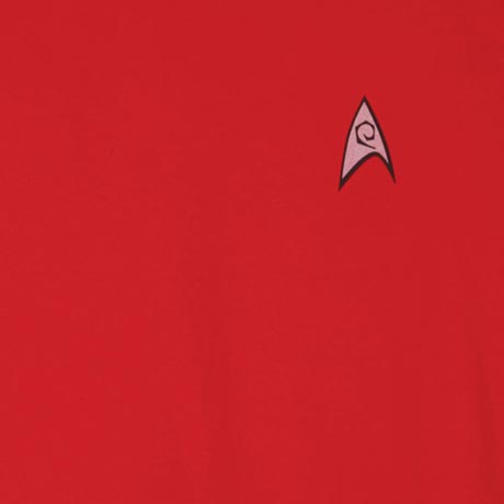 Personalized Star Trek Uniform Tee - Red Engineering