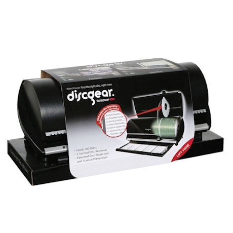 Discgear 100 CD or DVD Media Storage Disc Selector and Organizer