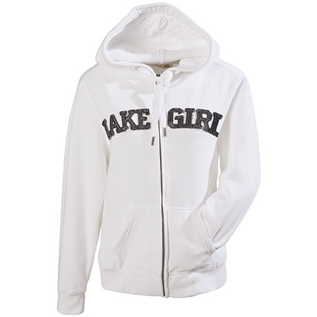 Lake Girl Hoodie for Women with Zip Front