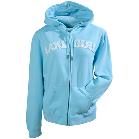 Lake Girl Hoodie for Women with Zip Front