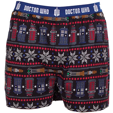 Doctor Who Boxers - Set of 3