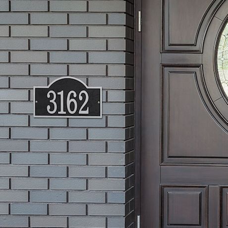 Personalized Arch House Number Plaque