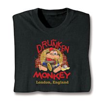 Alternate image for The Drunken Monkey - London, England T-Shirt or Sweatshirt