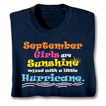 Alternate image for Personalized Your Month Sunshine T-Shirt or Sweatshirt