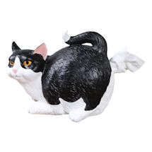 Alternate image for Cat Butt Tissue Holders - Black & White